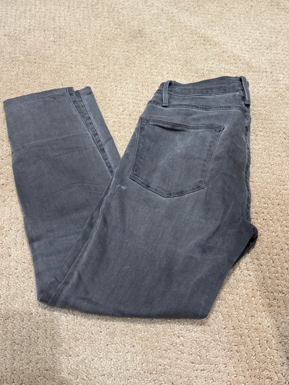 Frame Denim Women's Skinny Jeans in Faded Charcoal